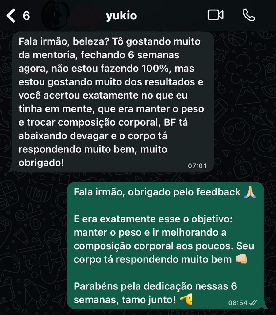 Avaliação aluno 3 — WhatsApp Kenki Method